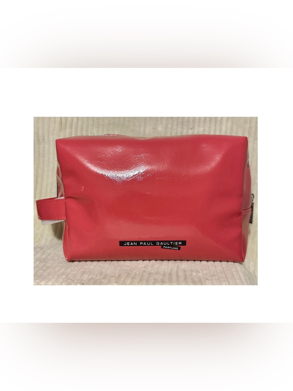 Jean Paul Gaultier Coral-Pink Toiletry Pouch